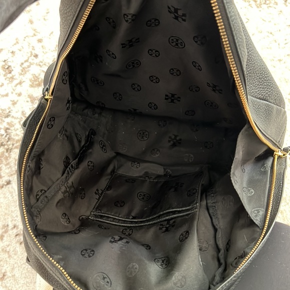 Tory Burch Black Leather Backpack✨ main image 4